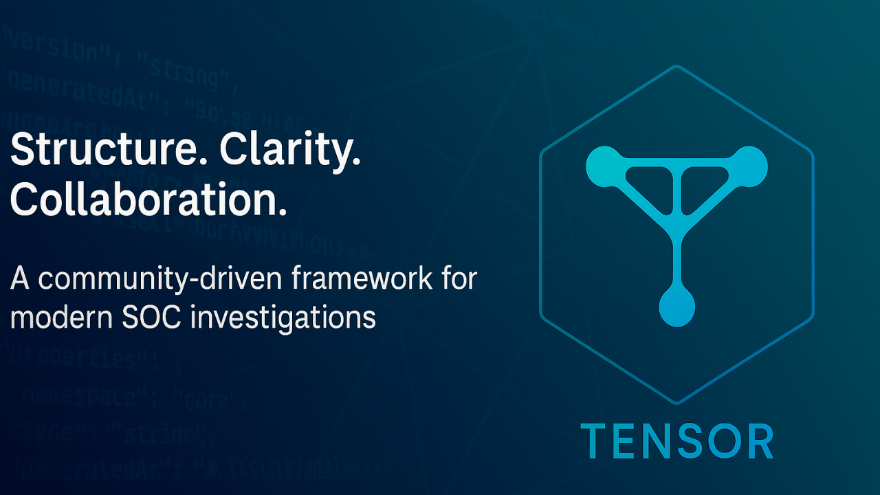 Unpacking the TENSOR Core Schema